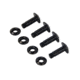 Team Wendy CAM FIT Retention ARC Rail Ballistic Hardware Kit , 4 bolts and nuts, Black, 21-HW-ARC