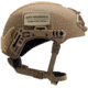Team Wendy EXFIL Ballistic SL Helmet LED Left Eye Dominant Retention, Coyote Brown, Medium/Large, 76-31S-E31-L