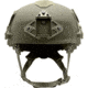 Team Wendy EXFIL Ballistic SL Helmet LED Left Eye Dominant Retention, Green, Medium/Large, 76-71S-E71-L