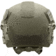 Team Wendy EXFIL Ballistic SL Helmet LED Left Eye Dominant Retention, Green, Medium/Large, 76-71S-E71-L