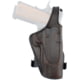 Texas 1836 PD1 - Rotating Thumb Release OWB Paddle Holster, Right Hand, Most Glock Full Size 9mm/.40 and Similar Frame, Brown, TX-PD1-302