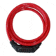 The Club Resettable Combo Cable Lock 6 Ft, Red UTL901