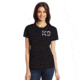 Thin Blue Line Womens T-shirt - K9 - WOMEN-K9-BLACK-LARGE