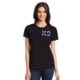 Thin Blue Line Women's T-shirt - K9 - WOMEN-K9-BLACK-MEDIUM