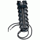 10 Eye Zipper Wildlander, Black, 9/E