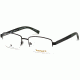 Timberland TB1588 Eyeglass Frames - Matte Black Frame Color, Matte Black Lens Color