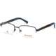 Timberland TB1588 Eyeglass Frames - Matte Blue Frame Color, Matte Blue Lens Color