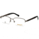 Timberland TB1588 Eyeglass Frames - Matte Gunmetal Frame Color, Matte Gunmetal Lens Color