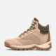 Timberland White Ledge Mid Lace-Up Waterproof Hiking Boot - Womens, Light Beige Suede, 9, Medium, TB0A2KNTER309000M