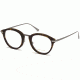 Tom Ford FT5497 Eyeglass Frames - Dark Havana Frame Color, Dark Havana Lens Color