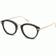 Tom Ford FT5497 Eyeglass Frames - Shiny Black Frame Color, Shiny Black Lens Color