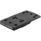Toni System Red Dot Dovetail Base Plate Type A for STI Edge, Black, OPXSEDA