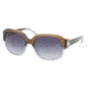 Tory Burch TY7017 Bifocal Prescription Sunglasses TY7017-912-11-5418 - Lens Diameter: 54 mm, Frame Color: Brown Blue Fade