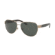 Tory Burch TY6051 Progressive Prescription Sunglasses TY6051-31909A-60 - Lens Diameter 60 mm, Frame Color Lt Gold/Dark Tortoise