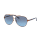 Tory Burch TY6056 Sunglasses 32378F-59 - Bronze Frame, Navy Gradient Lenses
