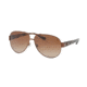 Tory Burch TY6057 Progressive Prescription Sunglasses TY6057-324213-60 - Lens Diameter 60 mm, Frame Color Bronze