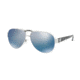 Tory Burch TY6057 Progressive Prescription Sunglasses, 60mm, Silver, TY6057-324322-60-PRO