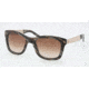 Tory Burch TY7042 TY7042 Bifocal Prescription Sunglasses TY7042-706-13-5221 - Lens Diameter 52 mm, Frame Color Black Horn
