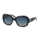 Tory Burch TY7070 Single Vision Prescription Sunglasses TY7070-12804L-55 - Lens Diameter 55 mm, Frame Color Navy/tort