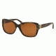 Tory Burch TY7086 Progressive Prescription Sunglasses TY7086-153073-55 - Lens Diameter 55 mm, Frame Color Dark Brown Horn