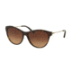Tory Burch TY7093 Progressive Prescription Sunglasses TY7093-103313-56 - Lens Diameter 56 mm, Frame Color Dark Tortoise/Gold