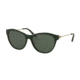 Tory Burch TY7093 Progressive Prescription Sunglasses TY7093-155471-56 - Lens Diameter 56 mm, Frame Color Racing Green/gold