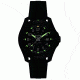 Traser Outdoor Pioneer, Silicone with safety clasp Strap, Black, 44mm, 107100