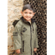Trooper Clothing Embroidered Marine Softshell Jacket, Medium, OD Green, Medium 10-12, 4004OD-M