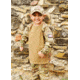 Trooper Clothing Tactical Combat Battle Shirt w/Mesh Side Vents,Large, Multi Color Camo and Coyote, Large 14-16, 9300-L