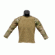 Trooper Clothing Tactical Combat Battle Shirt w/Mesh Side Vents,Large, Multi Color Camo and Coyote, Large (14-16) 9300-L