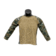 Trooper Clothing Tactical Combat Woodland Battle Shirt w/Mesh Side Vents,Large, Woodland Marpat Print and Coyote, Large (14-16) 9302-L