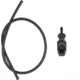 Trophy Ridge No Tie Tube Peep 1/4 Black