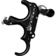 TRU Ball Trident Flex Release 3 Finger Aluminum, Black, Medium, TRDF-BK-M