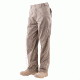 Tru-Spec 24-7 Men's Classic Pants, Teflon, PolyCotton RipStop, Khaki, Size 50 1185093