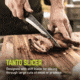 TRUE Primal Forge Tanto Slicer Kitchen Knife