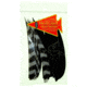 Trueflight Feather Combo Pack, Barred/Black 5in. LW ShieldCut 21936
