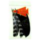 Trueflight Feather Combo Pack, Barred/Black 5in. LW ShieldCut, 21936