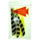 Trueflight Feather Combo Pack, Barred/Chartreuse5in.LW Shield, 21937