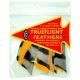 Trueflight Feather Combo Pack, Barred/Yellow 2 in. RW Shield, 30933