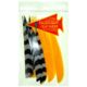 Trueflight Feather Combo Pack, Barred/Yellow 5 in. LW Shield, 21933