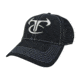 TrueTimber Ball Hat w/Silver TTC Logo, Black, One Size, TT138