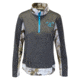 TrueTimber Charcoal Body with MC2 Snow Accents 1/4 Zip - Womens, Snow, Small, 0222-S