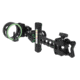 TruGlo Aegis 1 Light 19 Bow Sight - 5 Position, Detachable Bracket, Black, TG-AG2211BD