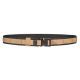 TUFF Products 1.5in. Ez-Feed Cobra Ranger Belt, Black-Coyote-Black, Size Md 34-40 9011-BCB-MD