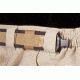 TUFF Products 1.5in. Ez-Feed Cobra Ranger Belt, Black-Coyote-Black, Size Lg 40-46 9011-BCB-LG