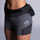 Ultimate Direction Hydro Skin Short - Womens, Heather Gray, Medium, 83466219HGY-MD