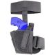 Uncle Mike's Ankle Holster, Right Hand, Matte, Black, 88101