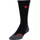 Under Armour All Season Wool Boot Socks, Black/Steel, 9-11 Medium, U046-BLK/STL-MD