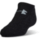 Under Armour Charged Cotton 2.0 Socks, Pack of 6, Black/Gray, 10-13 Large, U320-BLK/GRY-LG