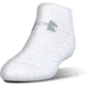 Under Armour Charged Cotton 2.0 Socks, Pack of 6, White/Gray, 9-11 Medium, U320-WHT/GRY-MD